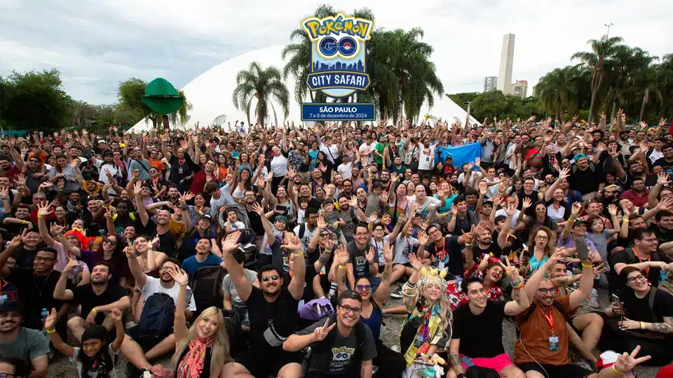 Pokémon GO Faz História no Brasil com o Primeiro Safári Urbano em São Paulo