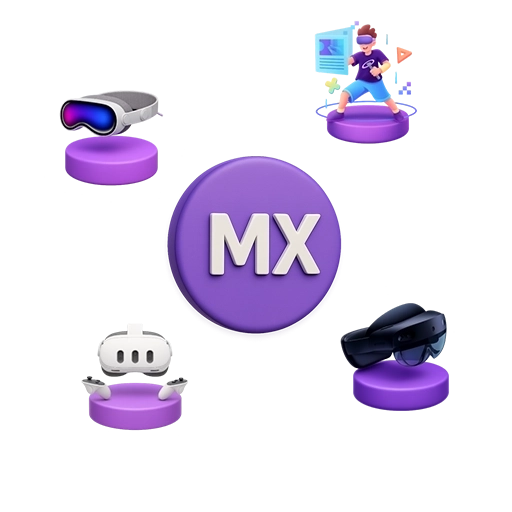 Imagem da Seção de Soluções em Realidade Mista (MX)