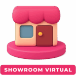 Loja com fachada ilustrando showrooms no Metaverso oferecidos pela Casa Mais.
