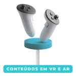 Imagem representando os Conteúdos em VR e AR para Eventos da Agência Casa Mais.