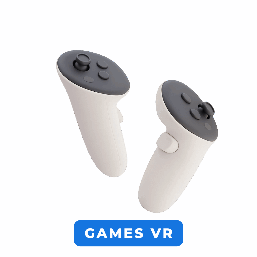 Imagem de controles de realidade virtual.