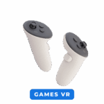 Imagem de controles de realidade virtual.