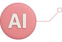 Icone Inteligencia Artificial Ai Rosa Casamais