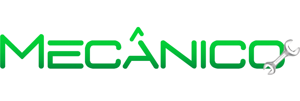 Logotipo Metamecânico Verso com símbolo de infinito e chave inglesa