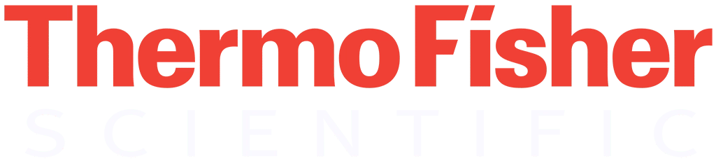 Logomarca da Thermo Fisher utilizada no tour virtual desenvolvido pela Agência Casa Mais.