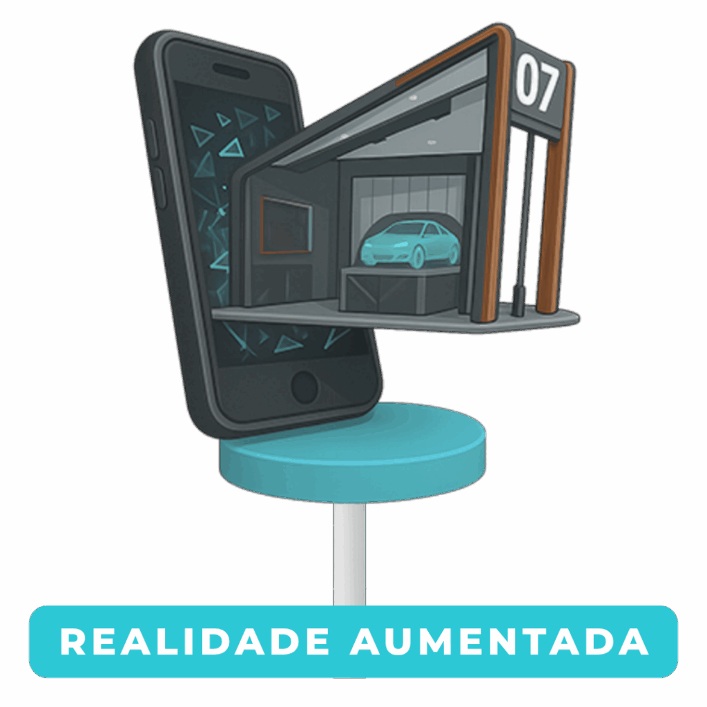 Imagem representando o Serviço de Realidade Aumentada da Agência Casa Mais.