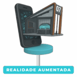 Imagem representando o Serviço de Realidade Aumentada da Agência Casa Mais.