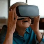 Matéria no Busca Voluntária sobre uso de Realidade Virtual pela Casa Mais para entreter idosos