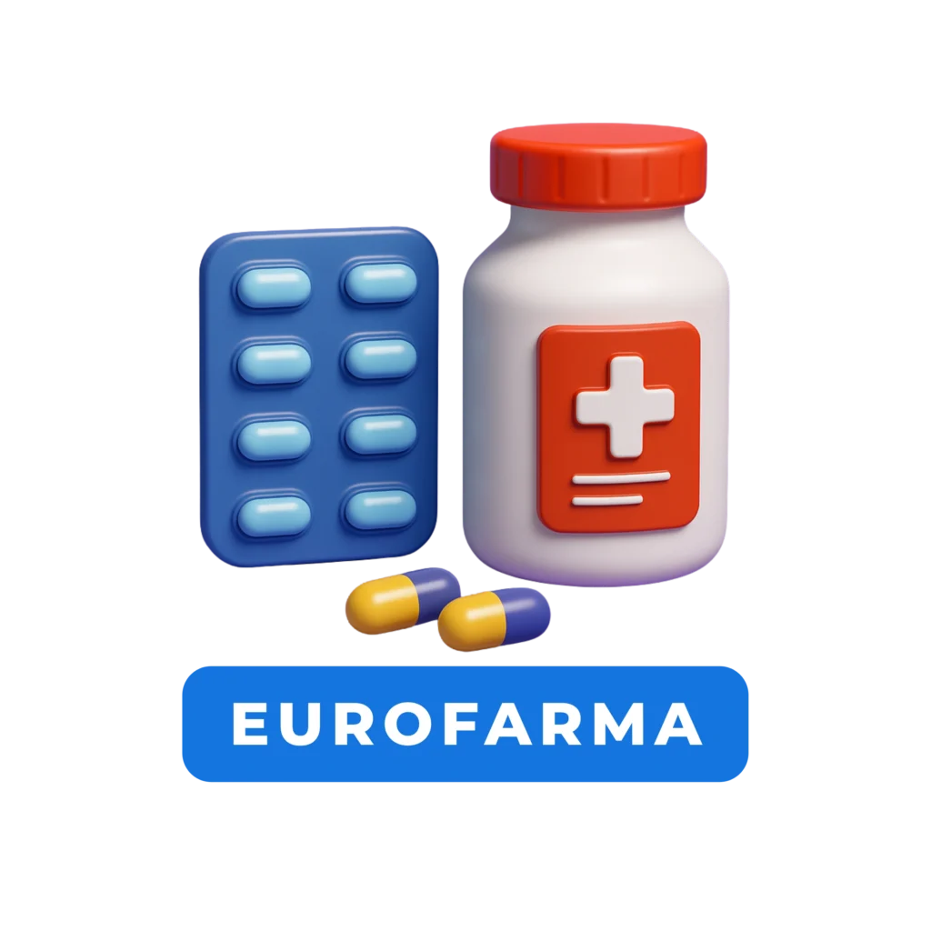 Tour virtual em 3D da fábrica da Eurofarma em Itapevi com foco em segurança do trabalho e processos industriais.