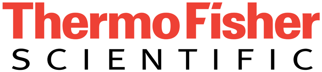 Logomarca da Thermo Fisher utilizada no tour virtual desenvolvido pela Agência Casa Mais.