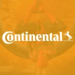Miniatura de projeto em realidade aumentada (AR) da Continental com tema do Homem-Aranha, com logotipo branco sobre fundo amarelo.