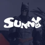 Miniatura de projeto em realidade aumentada para a marca Sunny, com logotipo branco em destaque sobre fundo escuro.