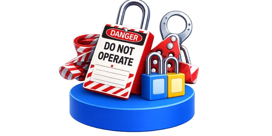 Procedimentos de bloqueio e etiquetagem