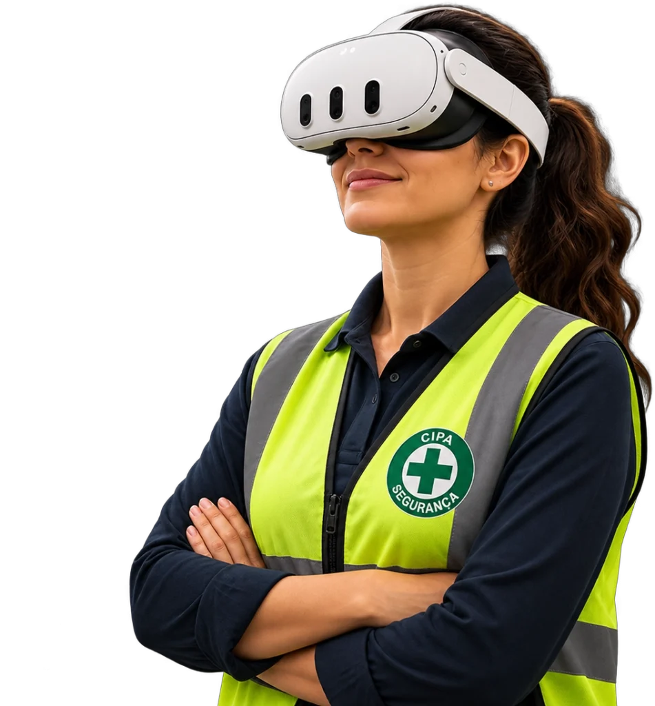 Treinamento imersivo e interativo de seguran&ccedil;a do trabalho em realidade virtual